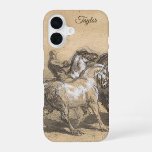 Coque iPhone 16 Foire équestre personnalisée – Rosa Bonheur
