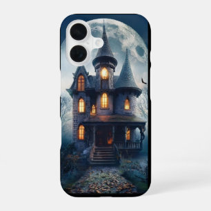 Coque iPhone 16 Fonds d'écran de téléphone Halloween pour effrayer