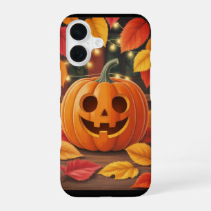Coque iPhone 16 Fonds d'écran de téléphone Halloween pour effrayer