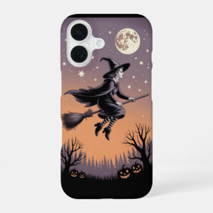 Coque iPhone 16 Fonds d'écran de téléphone Halloween pour effrayer