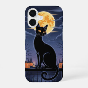 Coque iPhone 16 Fonds d'écran de téléphone Halloween pour effrayer