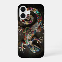 Gecko Chromatique Cristal Vibrant Art Reptile