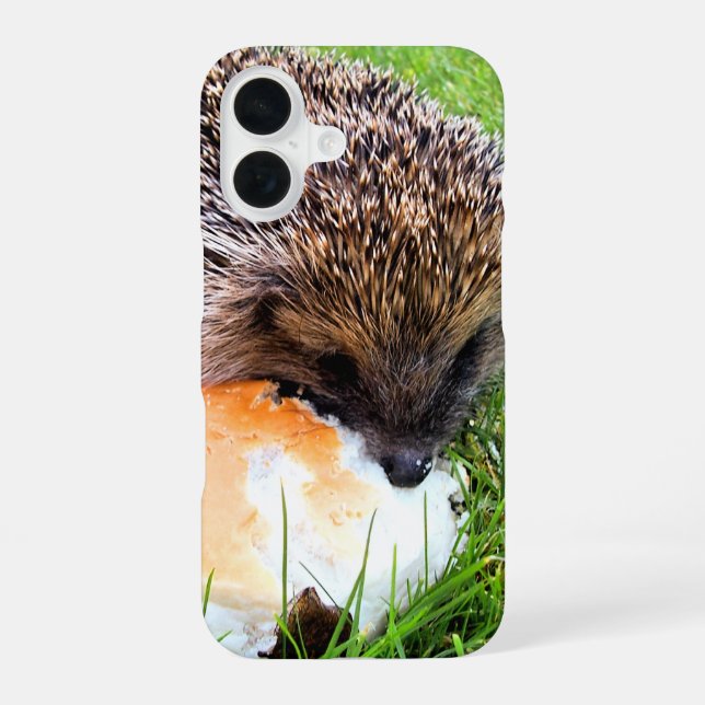 COQUE iPhone 16 HÉRISSON MIGNON (Verso)
