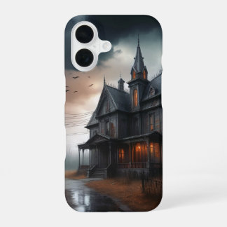 Coque iPhone 16 Horreur maison moderne