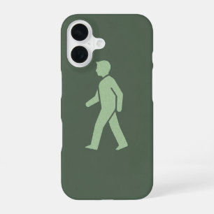 Coque iPhone 16 Icône piéton vintage
