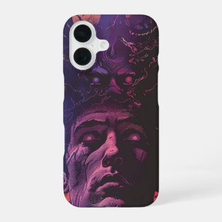 Coque iPhone 16 Imaginaire sombre Lovecraftian