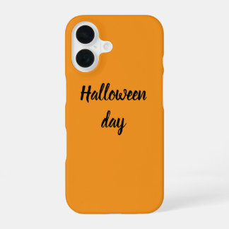 Coque iPhone 16 Iphone provoque la fête d'Halloween