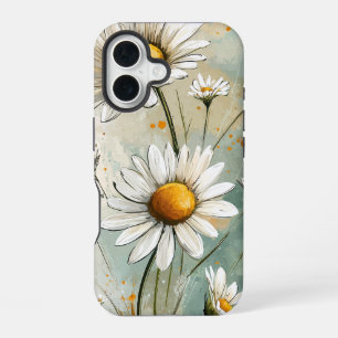 Coque iPhone 16 Jardin Patchwork - Cottagecore Téléphone Case