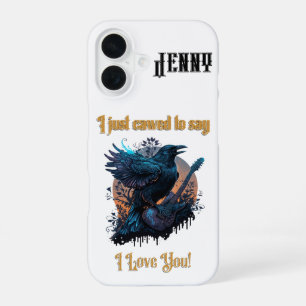 Coque iPhone 16 Je viens de crier... Personnalisable