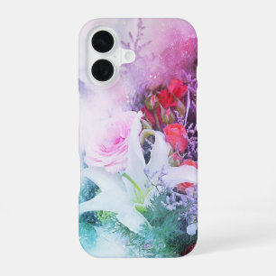 Coque iPhone 16 Joli bouquet fleuri
