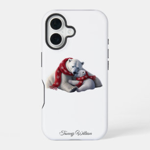 Coque iPhone 16 Joyeux Noël drôle et mignon tendance moderne