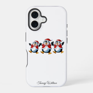 Coque iPhone 16 Joyeux Noël drôle et mignon tendance moderne