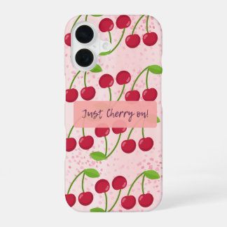 Coque iPhone 16 Juste Cerise sur !