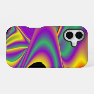 Coque iPhone 16 La magie des couleurs Abstrait Rainbowart 3D