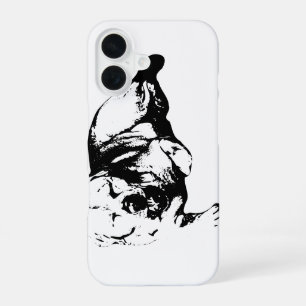 Coque iPhone 16 Laboratoire minimal : Big Yawn