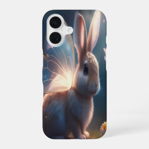 Coque iPhone 16 Lapin Papillon