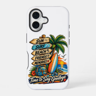 Coque iPhone 16 L'au revoir de l'été