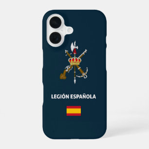 Coque iPhone 16 Legion Española dossier de téléphone passeport