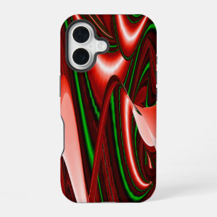 Coque iPhone 16 L'esprit d'amour et d'espoir Abstrait 3D Rainbowar