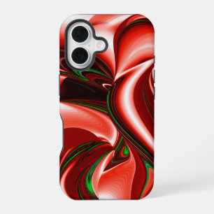 Coque iPhone 16 L'esprit d'amour et d'espoir Abstrait 3D Rainbowar
