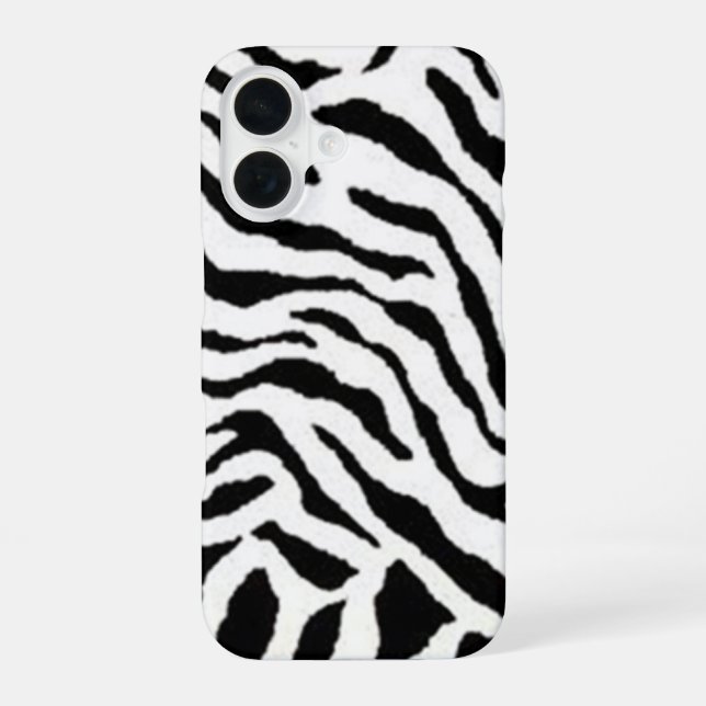 Coque iPhone 16 Lignes blanches (Verso)