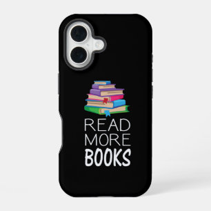Coque iPhone 16 Livres - Lire plus de livres