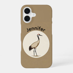 Coque iPhone 16 Logo de Grue de la Saskatchewan