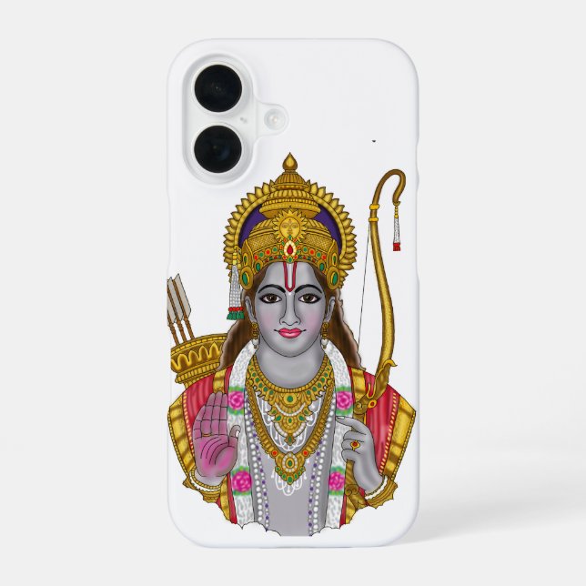Coque iPhone 16 Lord Rama Phone Case (Verso)