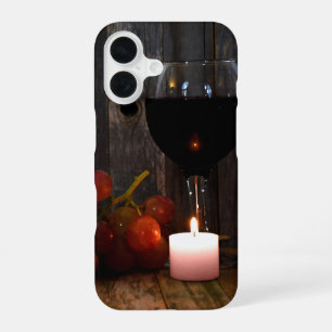 Coque iPhone 16 lueur de vin