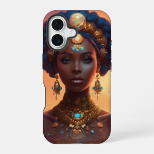 Coque iPhone 16 Majesté royale au coucher du soleil