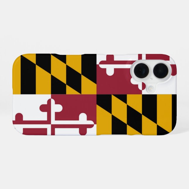 Coque iPhone 16 Maryland (Verso Horizontal)
