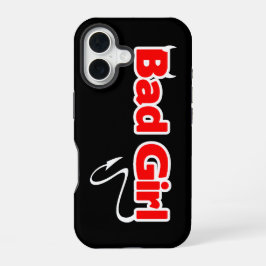 Coque iPhone 16 Mauvaise fille