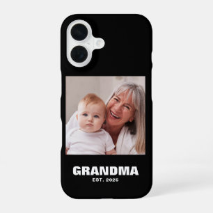 Coque iPhone 16 Mémé noire a établi une photo audacieuse