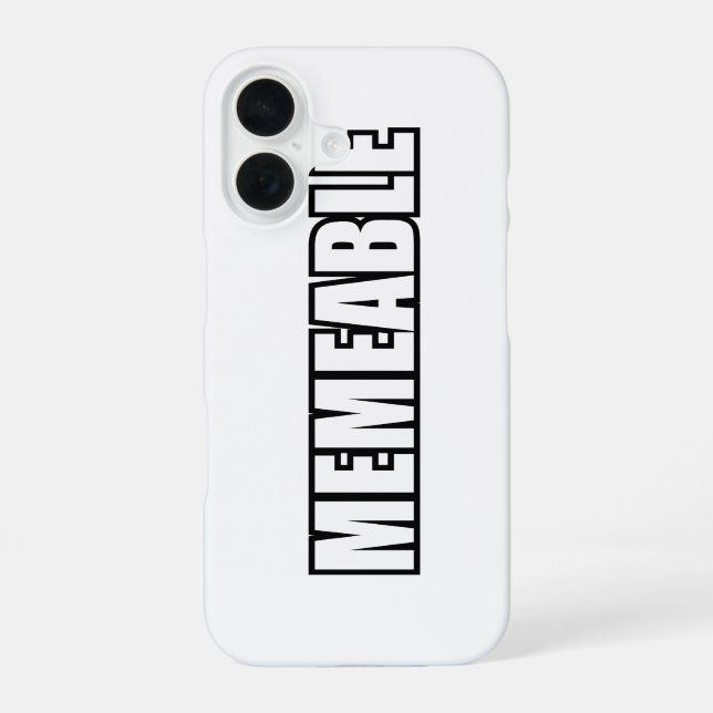 COQUE iPhone 16 MÈMEABLE (Verso)