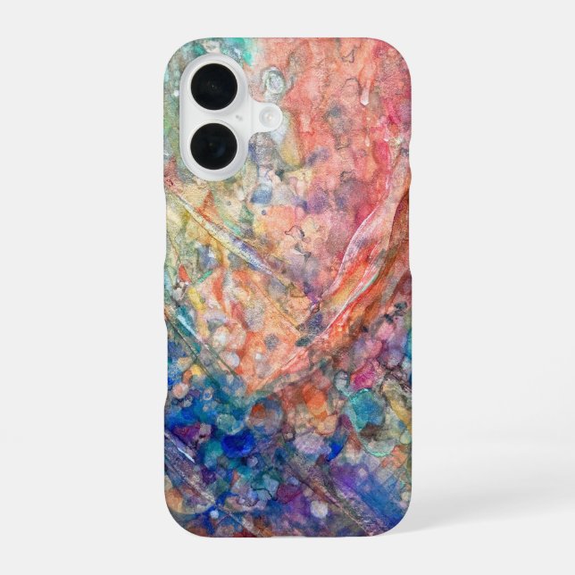 Coque iPhone 16 Mermaid's Shadow: Ocean Depths (Verso)