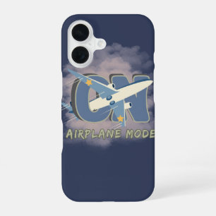 Coque iPhone 16 Mode Avion ACTIVÉ – Voyage Drôle
