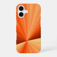 Moderne Abstrait Orange Rouge Vanille Graphique Fr
