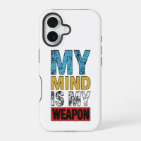 Mon esprit est ma arme Citation motivationnelle