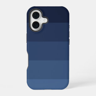 Coque iPhone 16 Monochromatique bleu