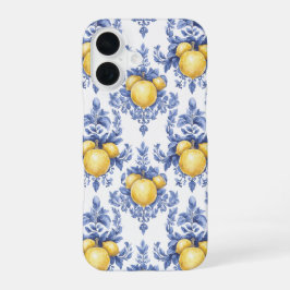 Coque iPhone 16 Motif Citron Méditerranéen 