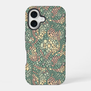 Coque iPhone 16 Motif de cellules organiques microscopiques
