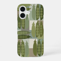 Motif de pois mange-tout vintage