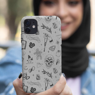 Coque iPhone 16 Motif de rituel de sorcière