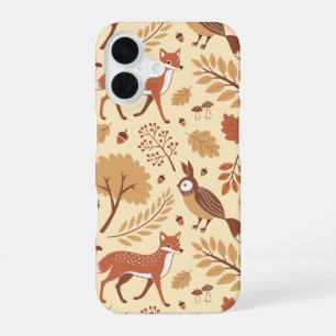 Coque iPhone 16 Motif élégant scandinave d'automne