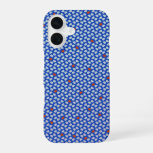 Coque iPhone 16 Motif géométrique mosaïque abstrait moderne 1293