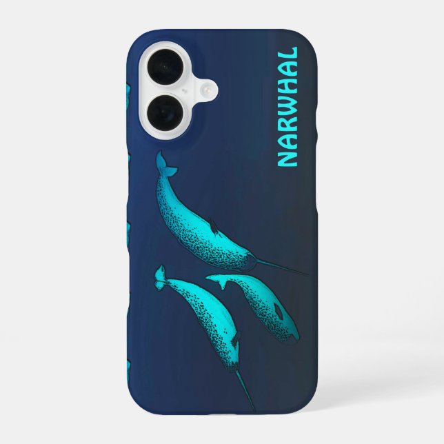 Coque iPhone 16 Narval (Verso)