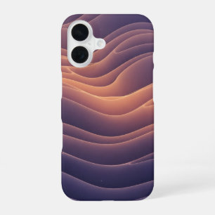 Coque iPhone 16 Nébuleuse ondulée vintage