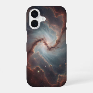 Coque iPhone 16 Nébuleuse vintage dans l'espace