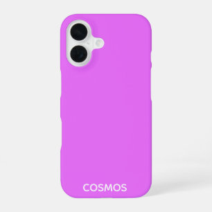 Coque iPhone 16 Nom de couleur pourpre cosmos