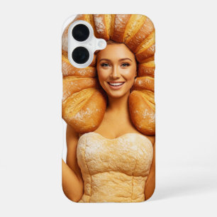 Coque iPhone 16 Pain Tête Haut de Gamme Mannequin